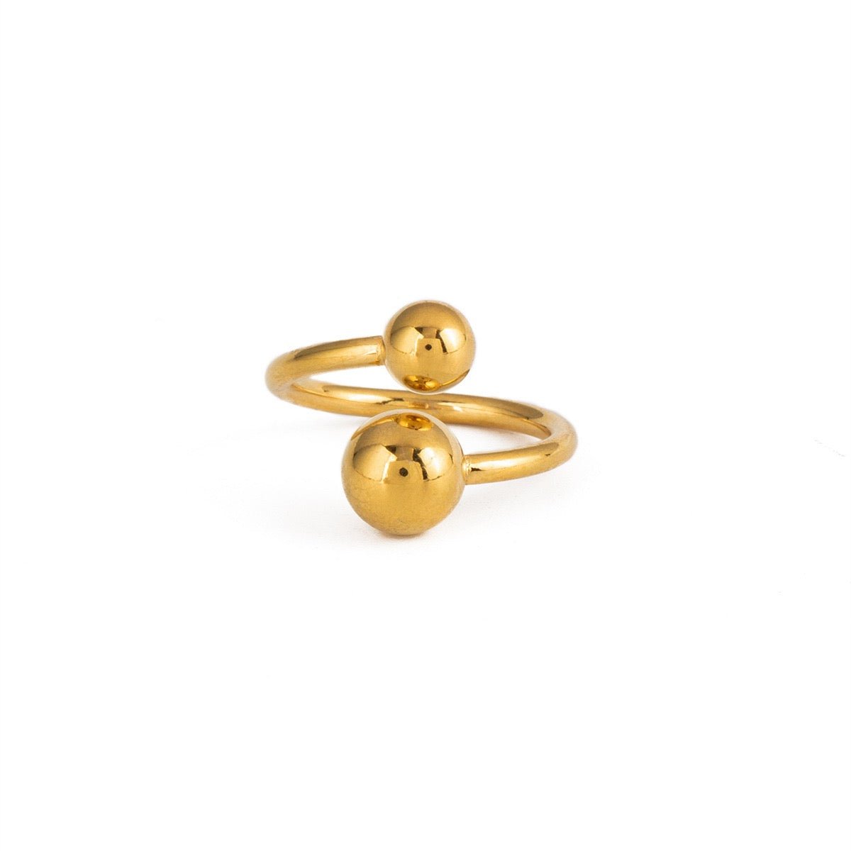 Jess Gold balls rings