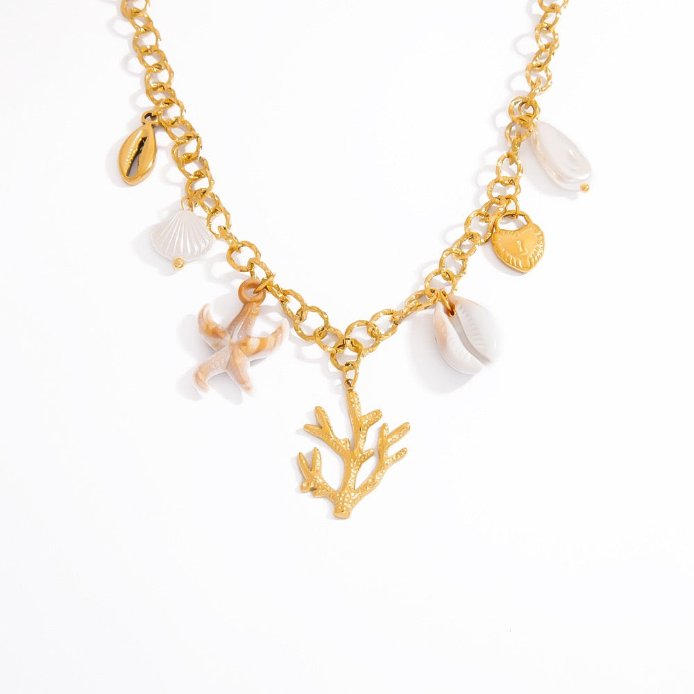 Coral charm set