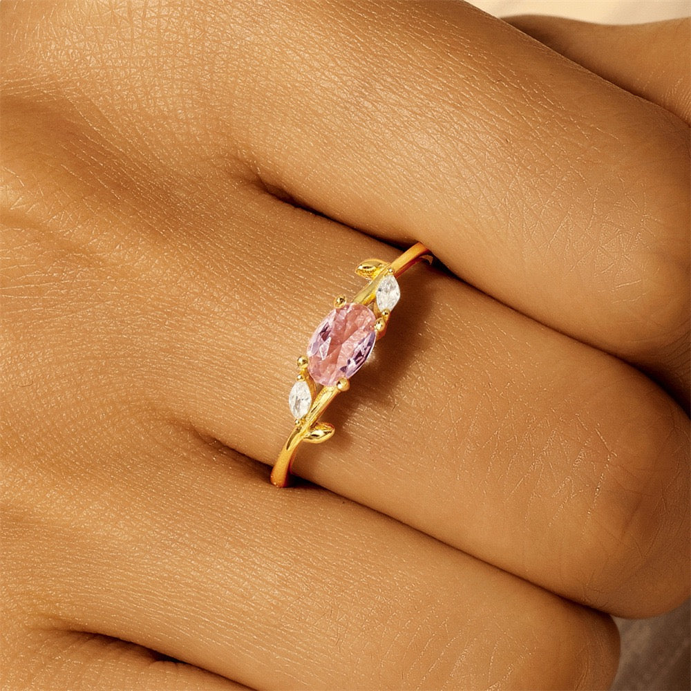 Dainty butterfly sterling silver rings