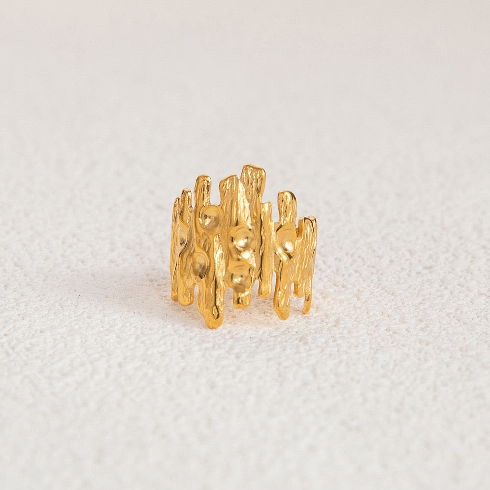 Ursula Good plated open rings