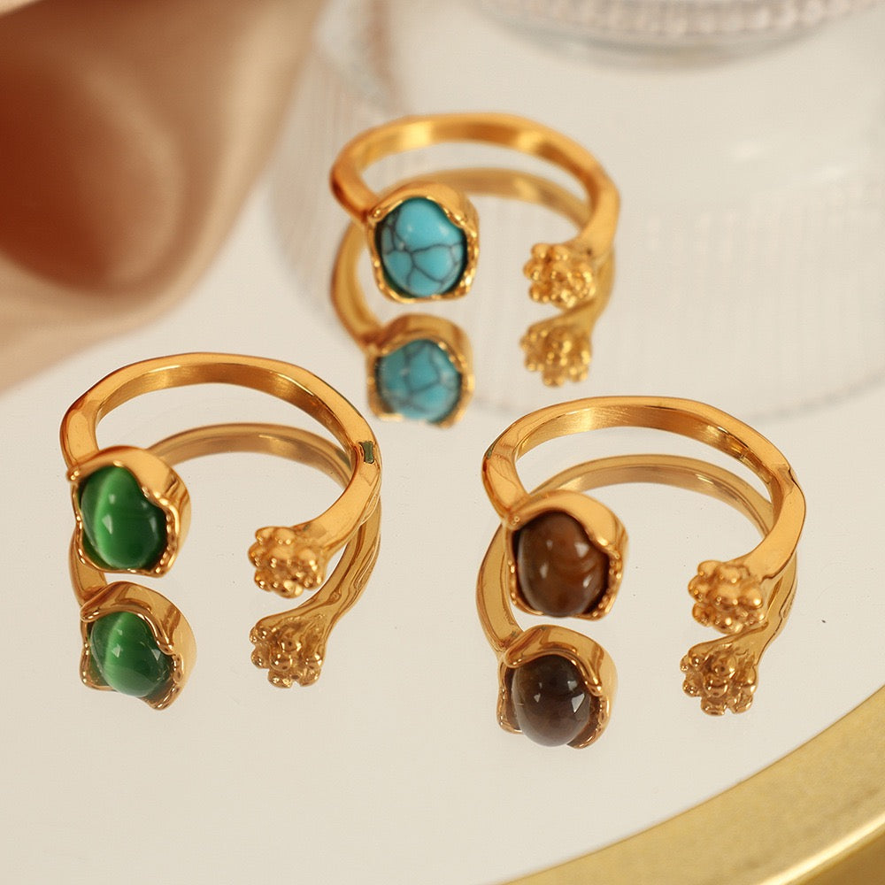 Dennis stone rings