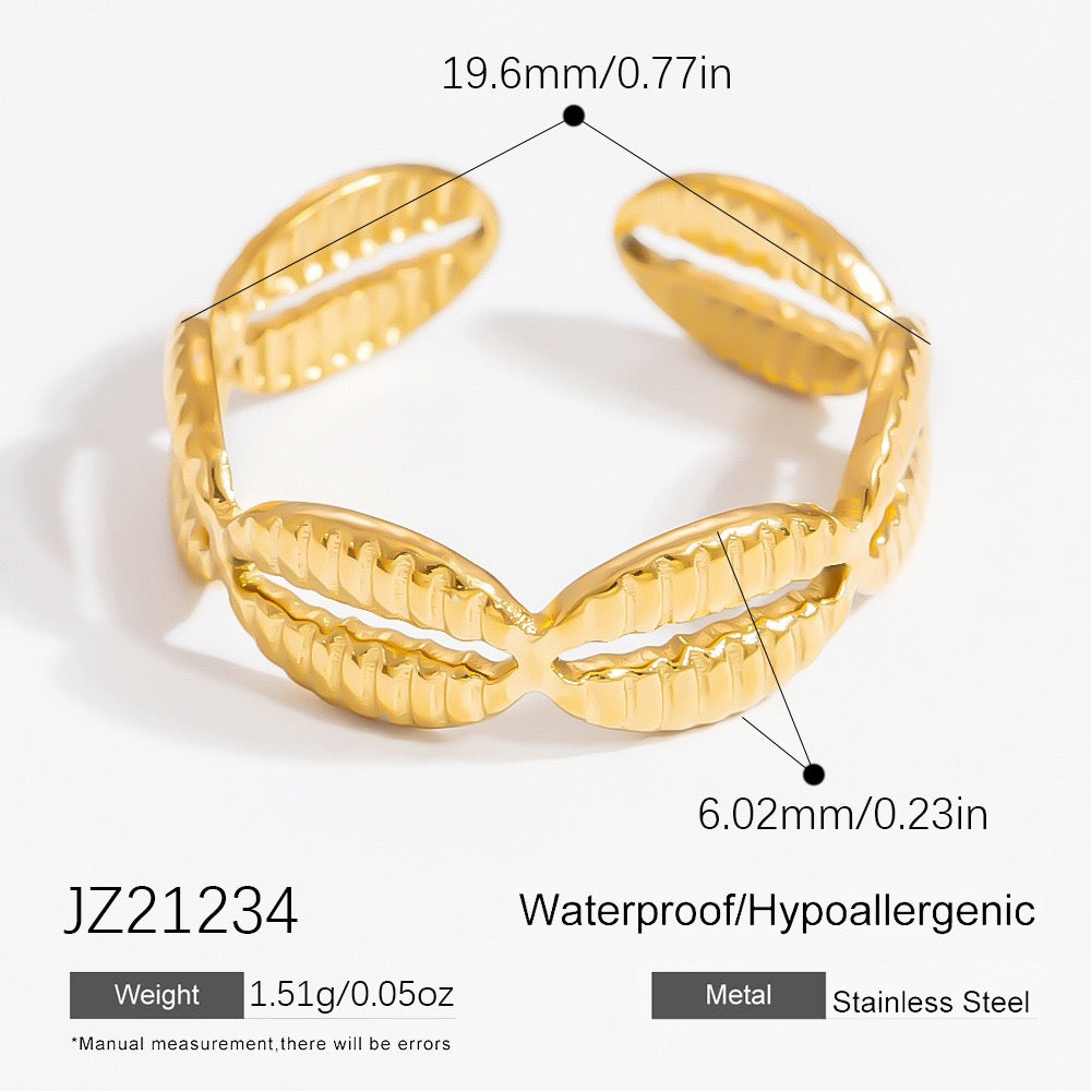 Jasen Ocean theme open rings