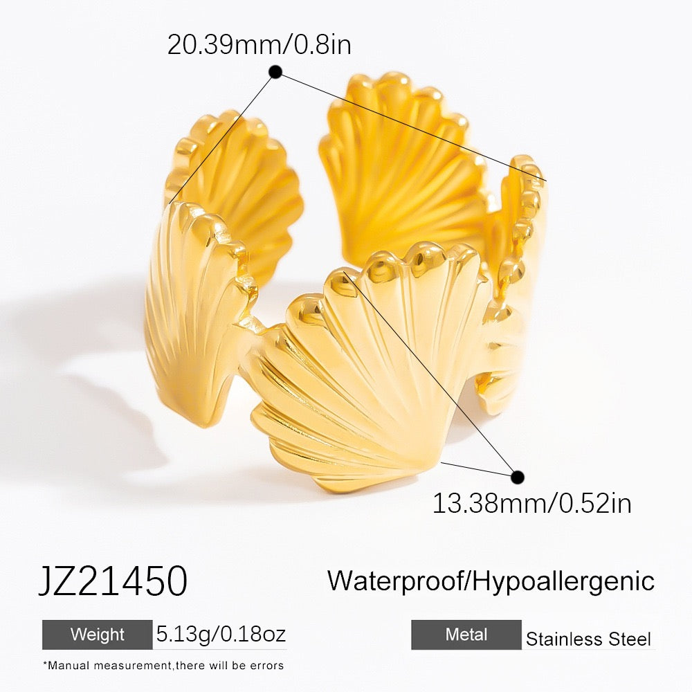 Jasen Ocean theme open rings