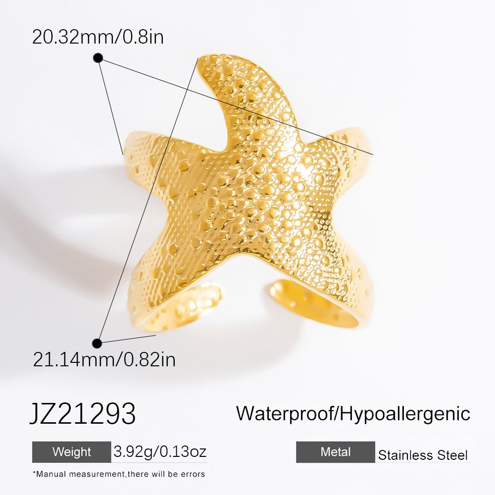 Jasen Ocean theme open rings