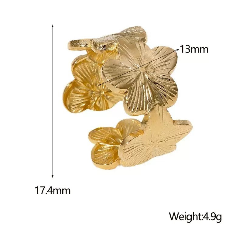 Bondi Candice flower rings