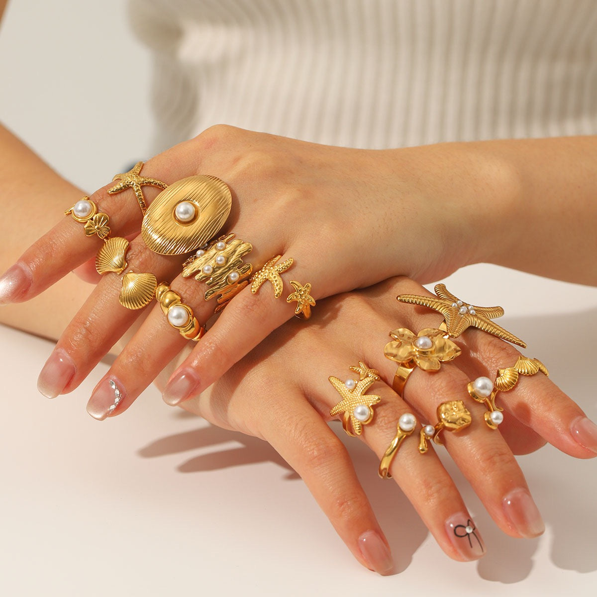 Anna Bondi pearly collection