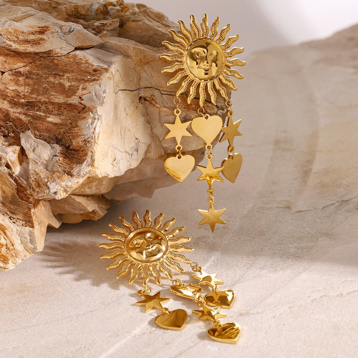 Sun earrings collection