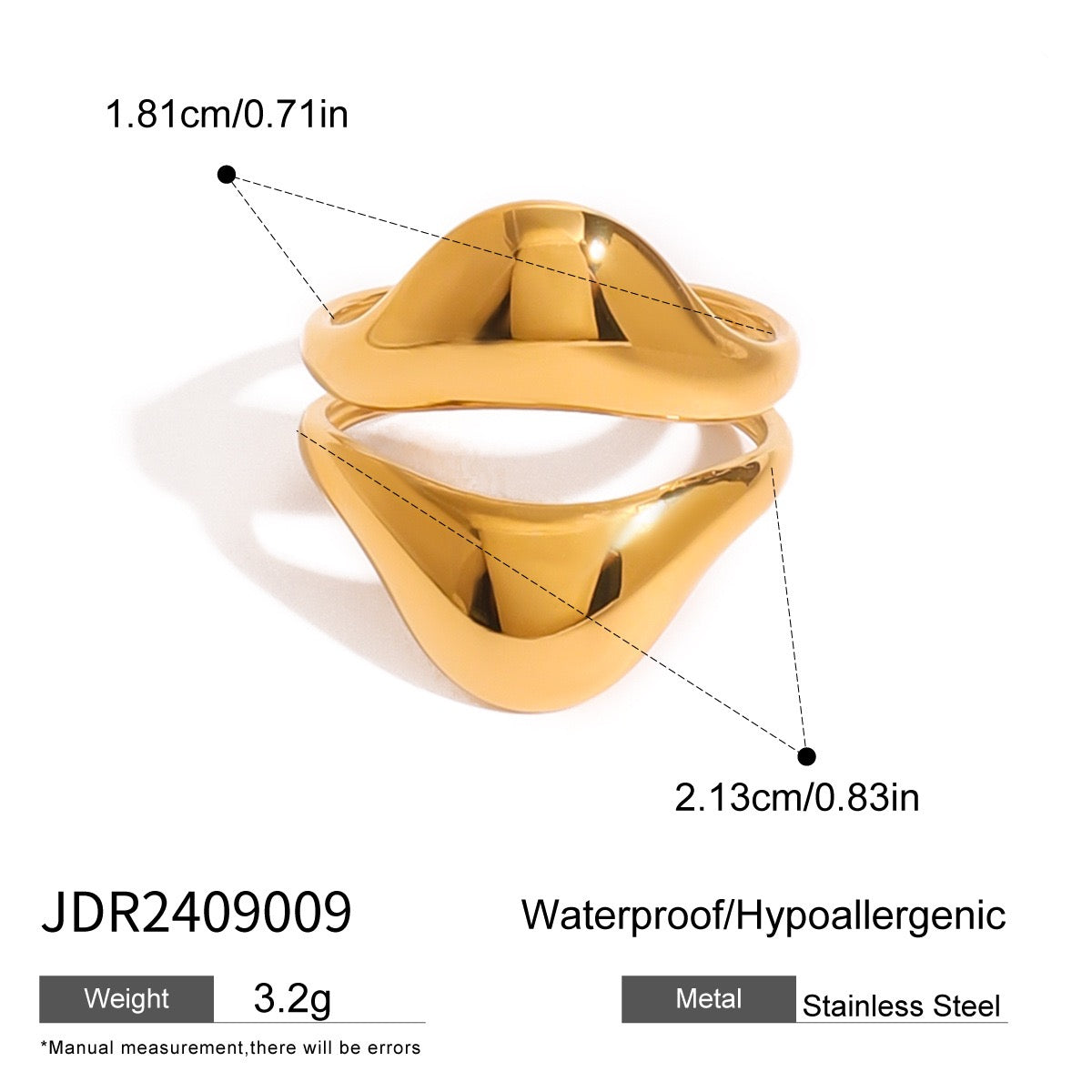 Bondi camelia summer rings