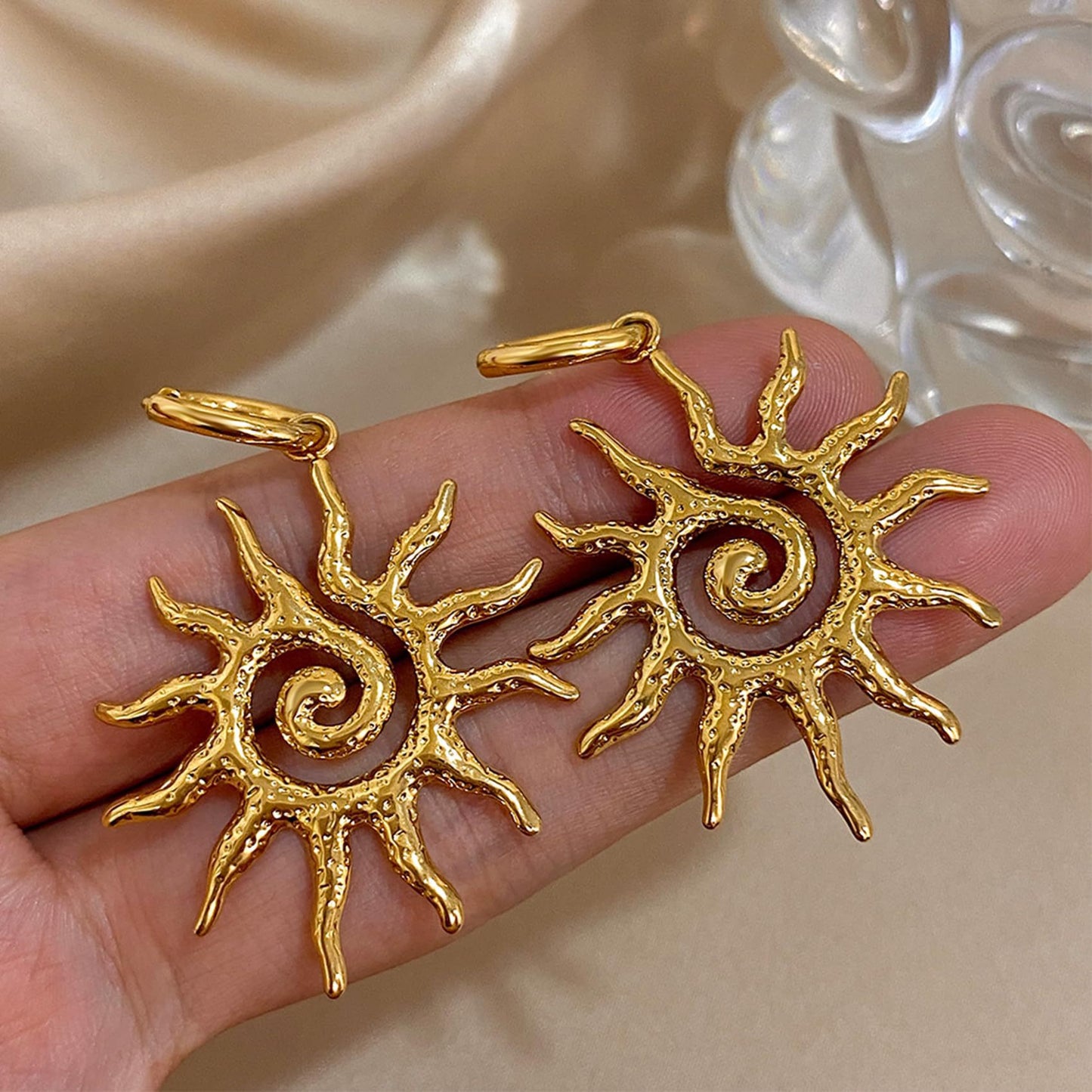 Sun earrings collection
