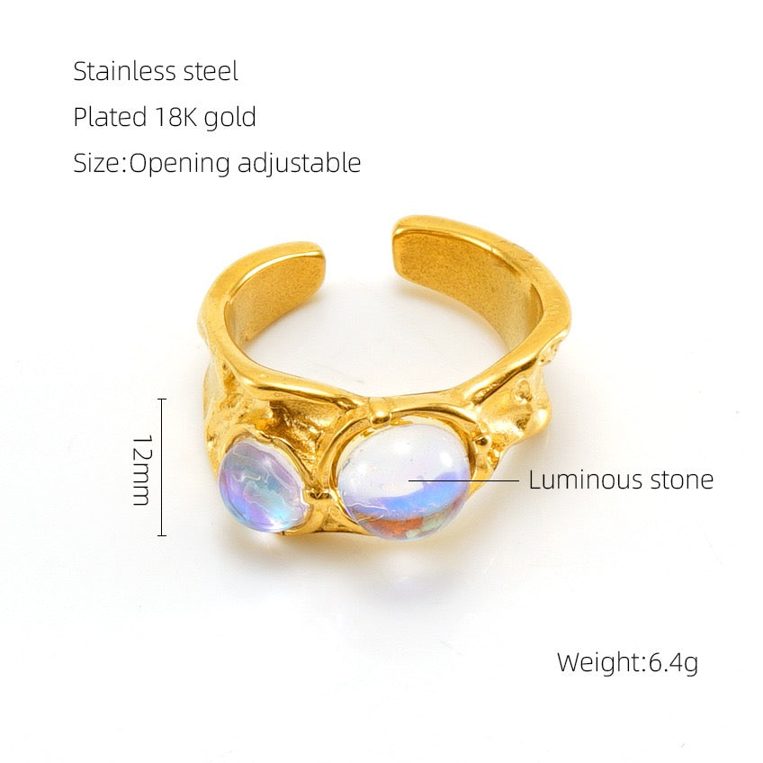 Iris Stone rings collection