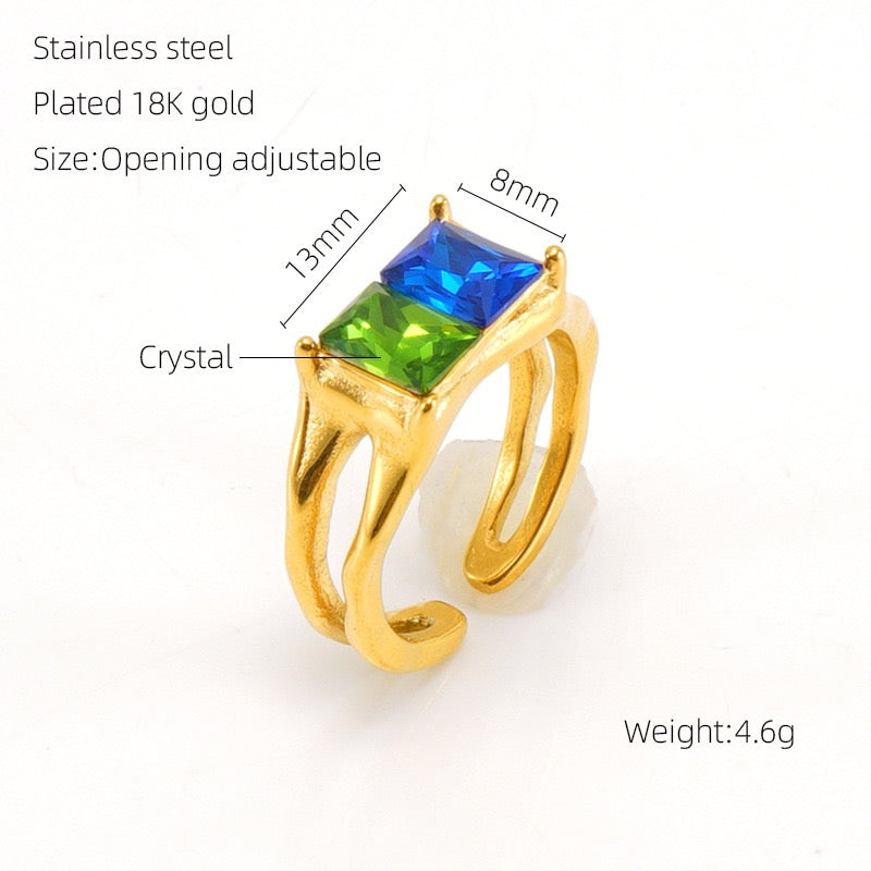 Iris Stone rings collection