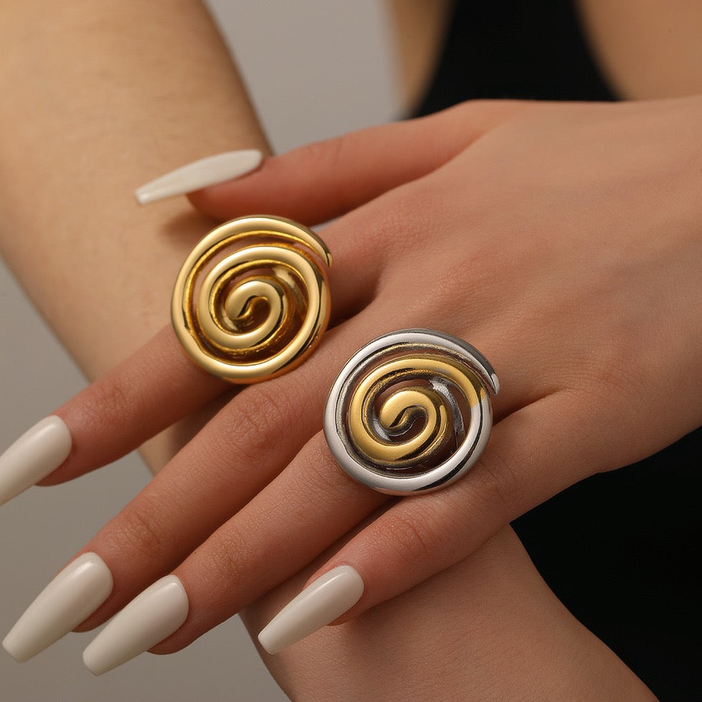 Billia Sea swirl rings