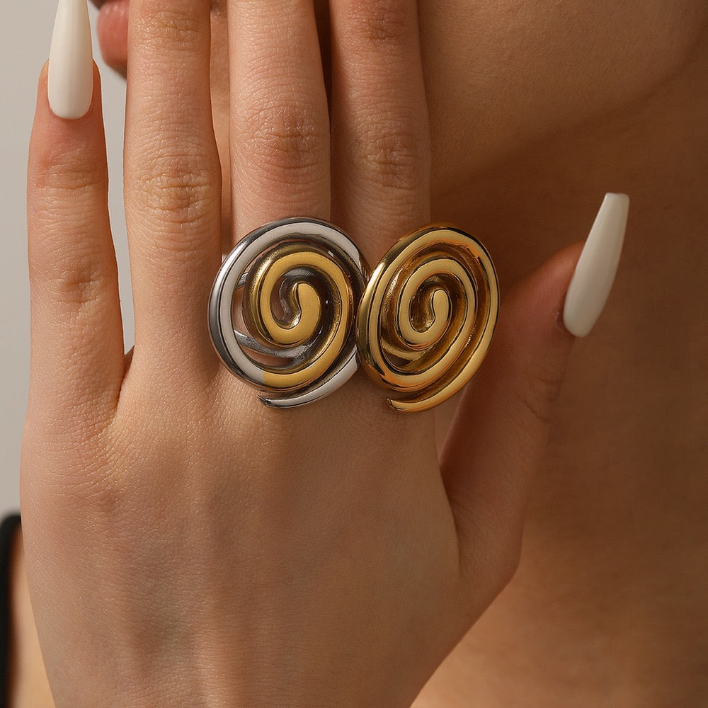 Billia Sea swirl rings
