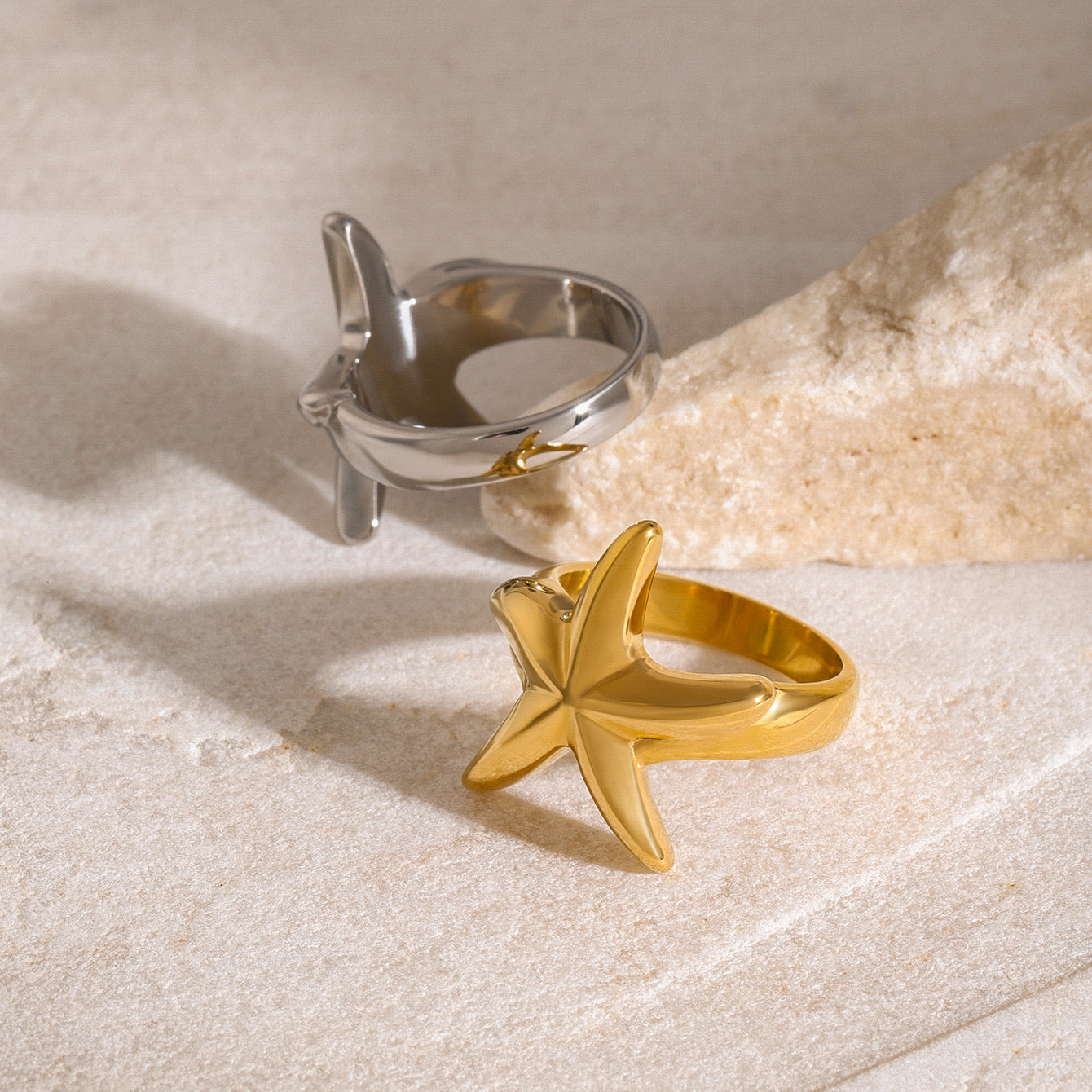 Fresiah Fat star rings