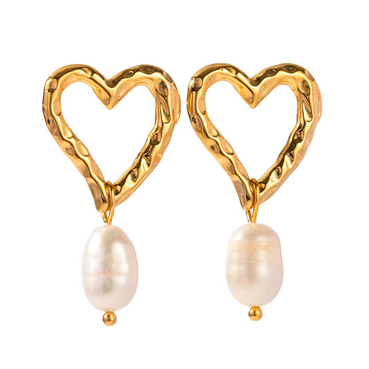 Singapore My heart Pearl earrings