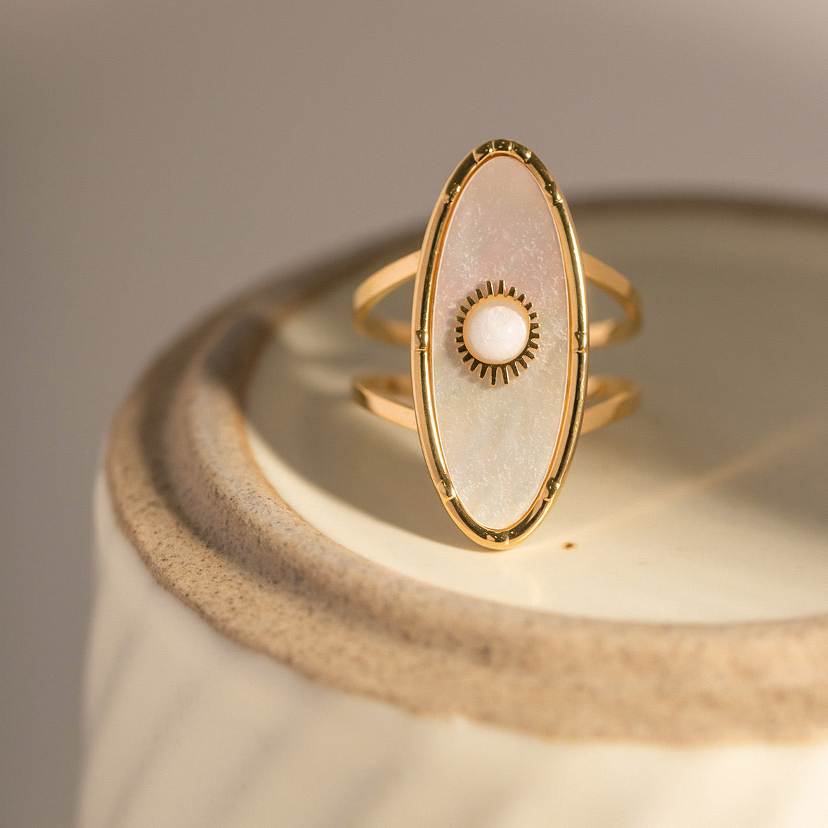 Sutton Mother of Pearl rings