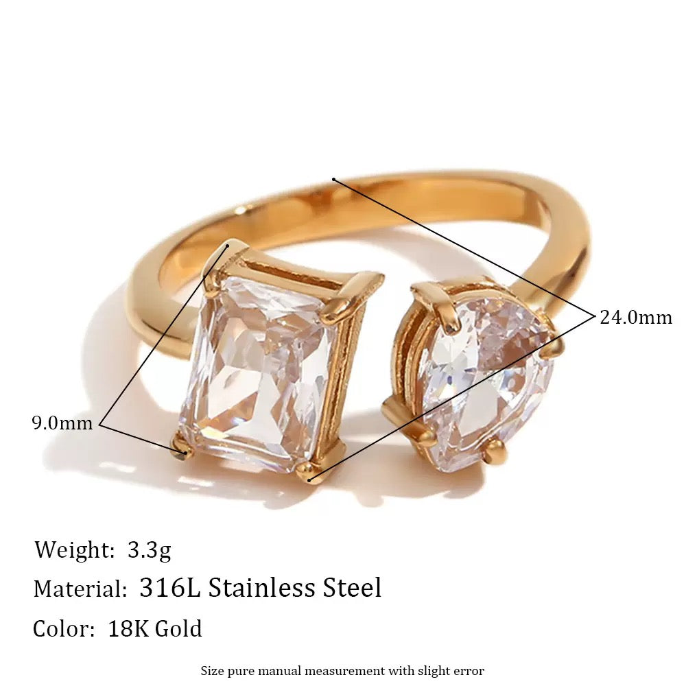 Hailey rock rings