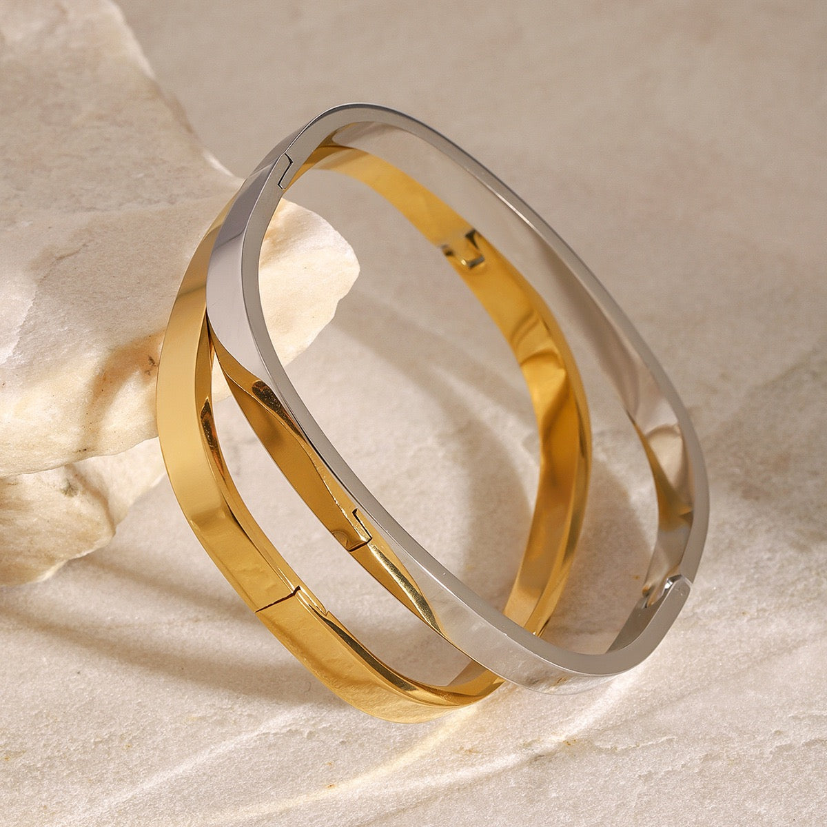 Cecil square bangle