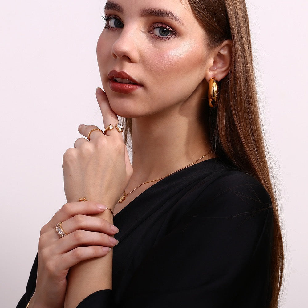 Dorren Double star rings