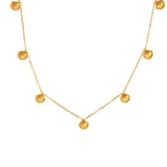 Gold coast Mini shell necklace