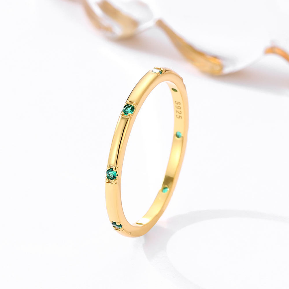 Junita Sterling silver band ring