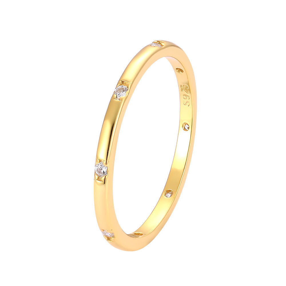 Junita Sterling silver band ring