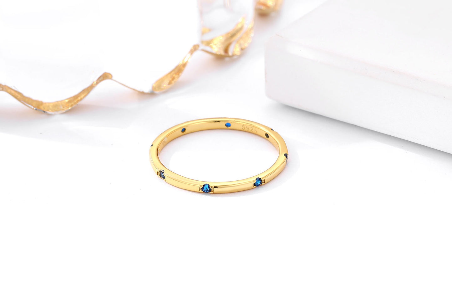 Junita Sterling silver band ring