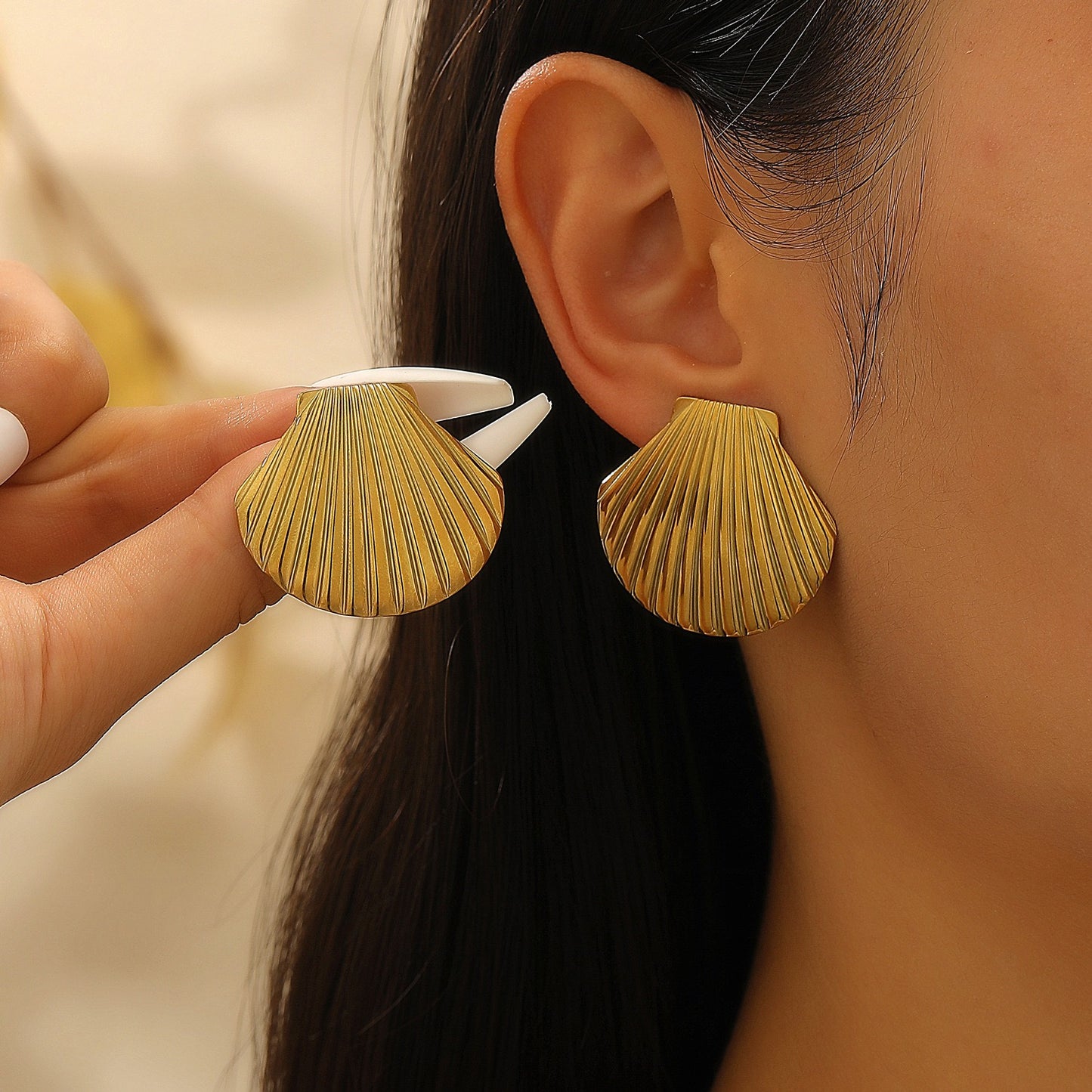 Bondi Sophie shell ring set