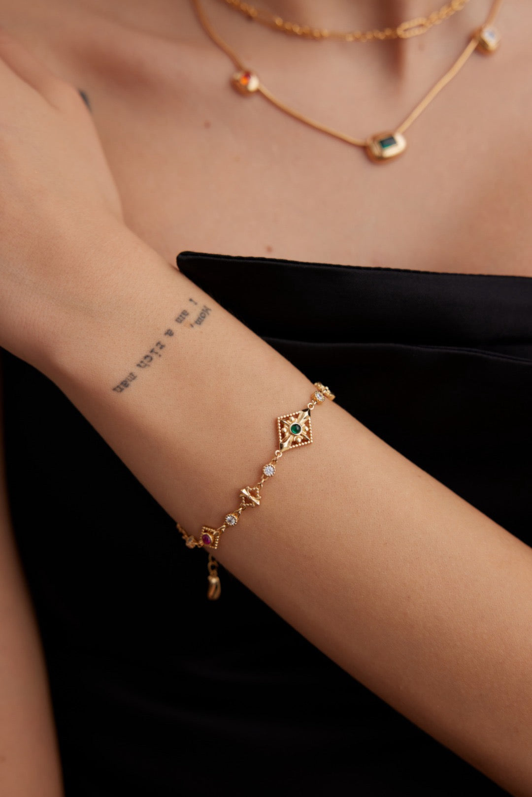 Fern Roman quartz set