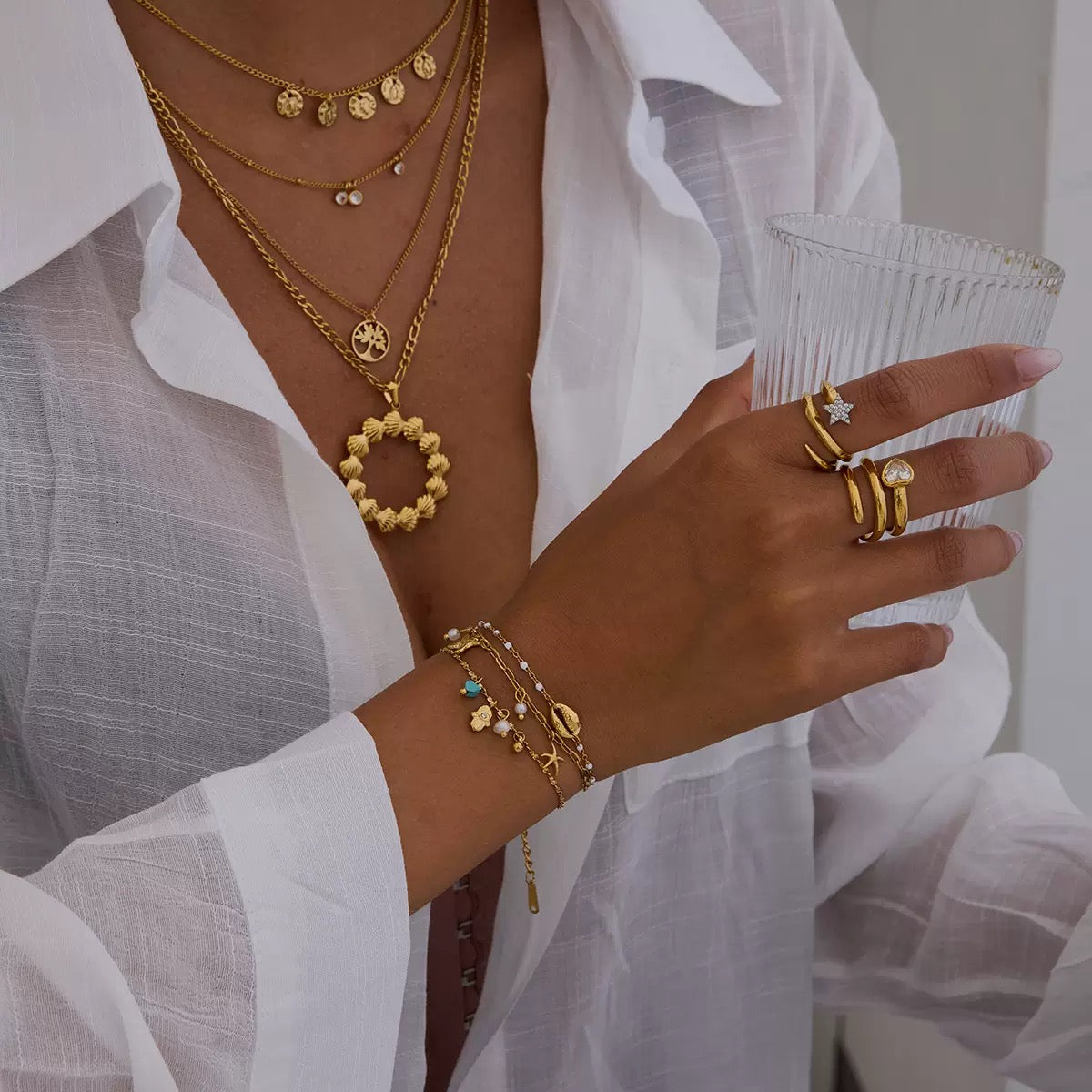 Bensville heart rings