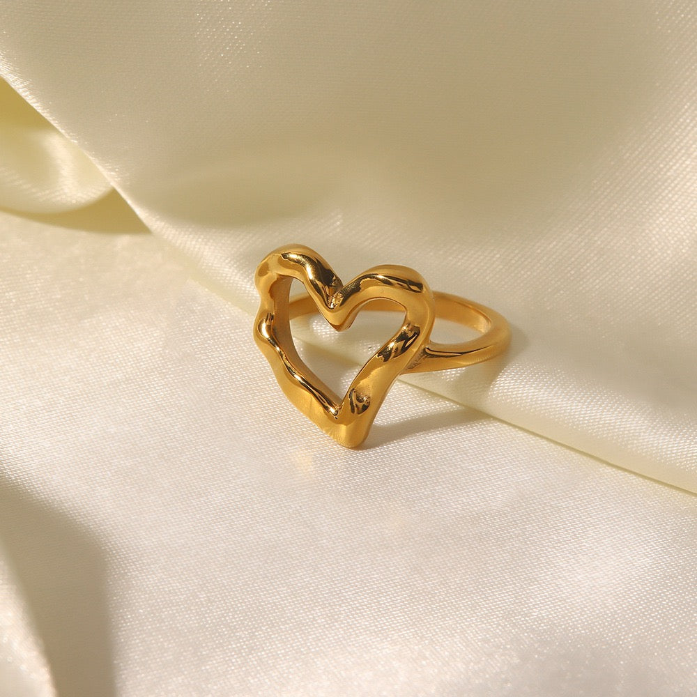 Cute heart rings