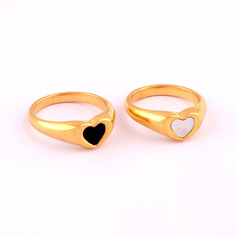 Carrington heart ring