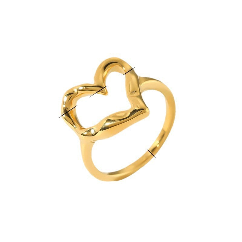 Cute heart rings