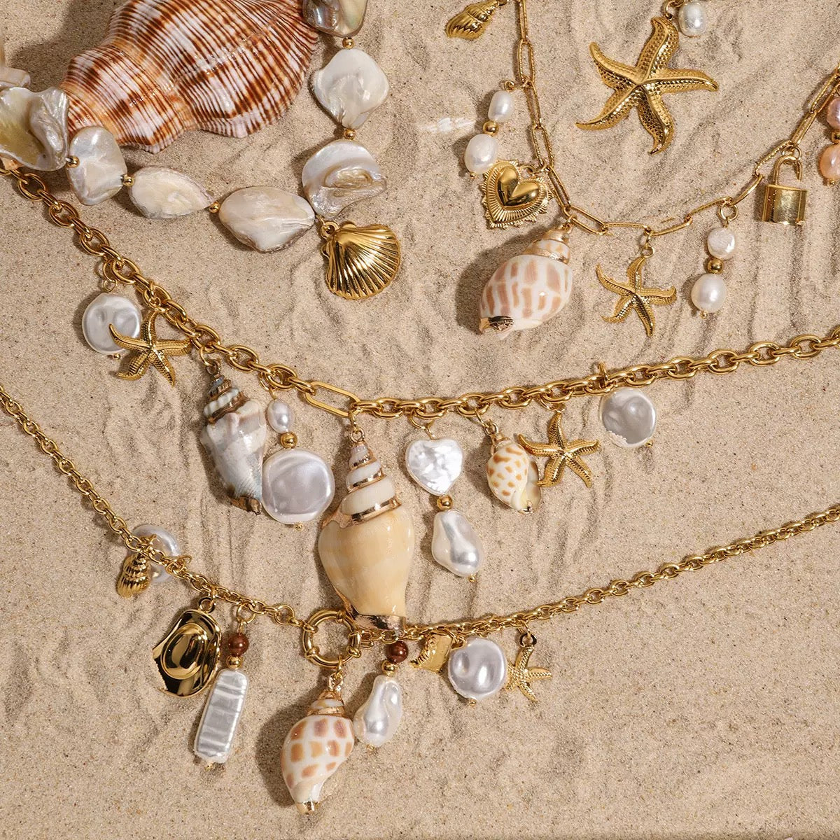 Bondi Hope summer charm necklace