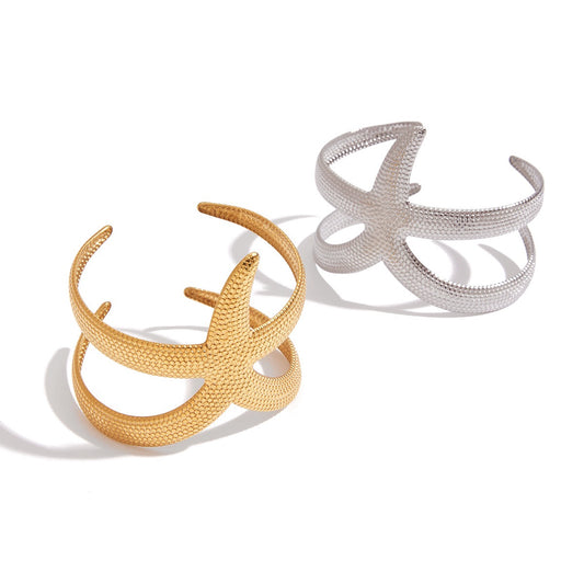 Big starfish bangle