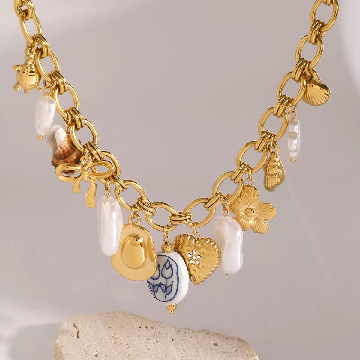 Bondi Hope summer charm necklace