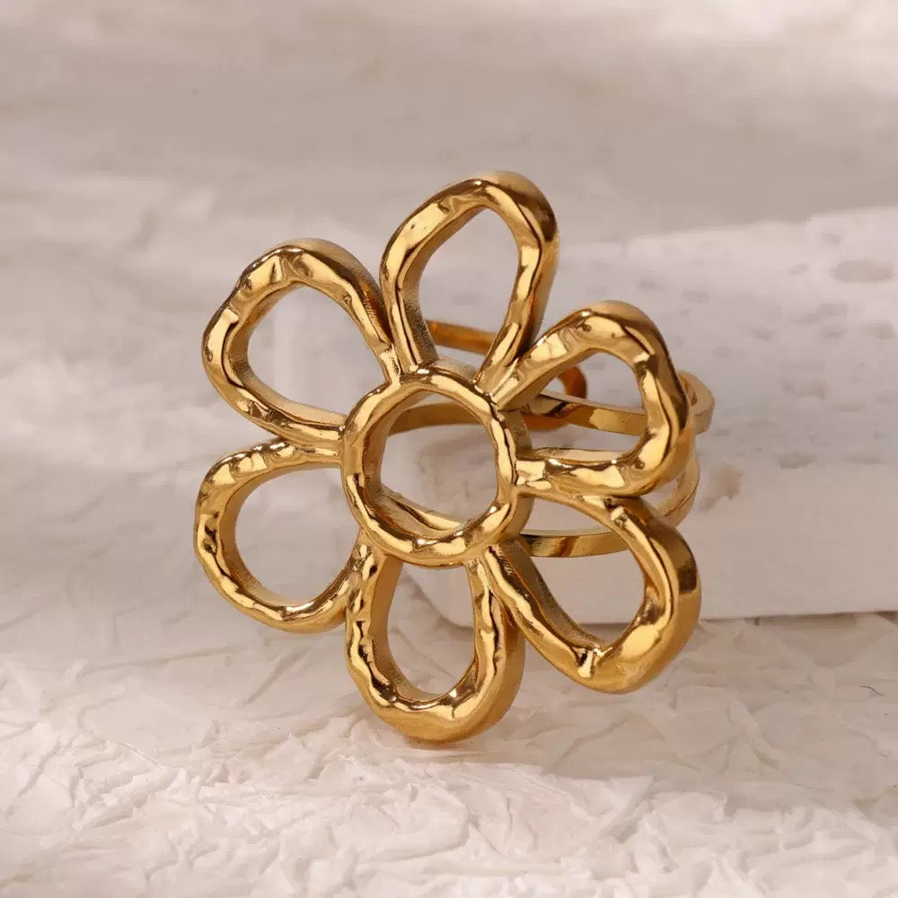 Money flower rings