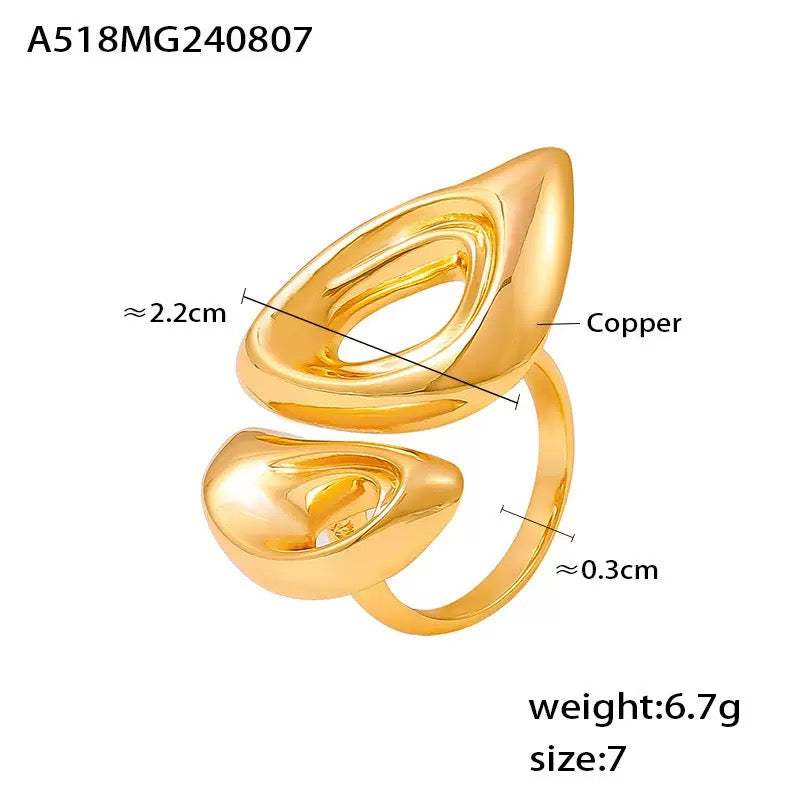 Weenora statement rings