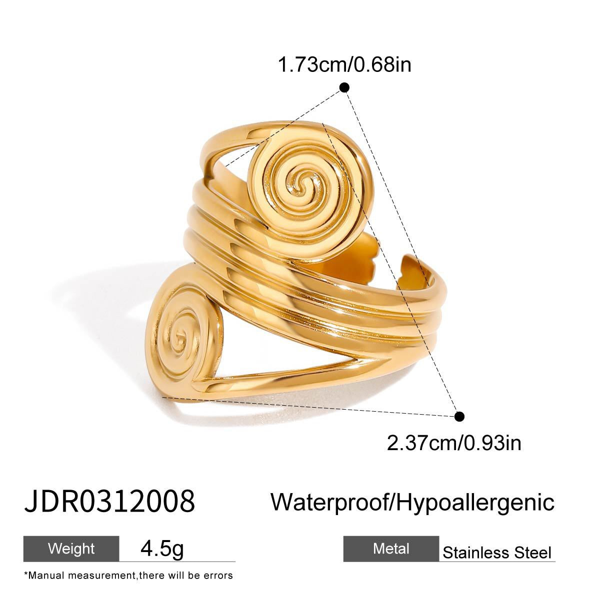 Hargroove swirl rings collection