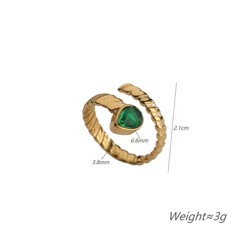 Twilight snake rings