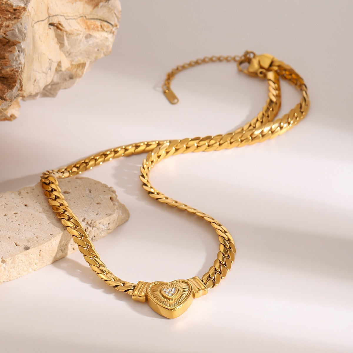 Cuban statement necklace