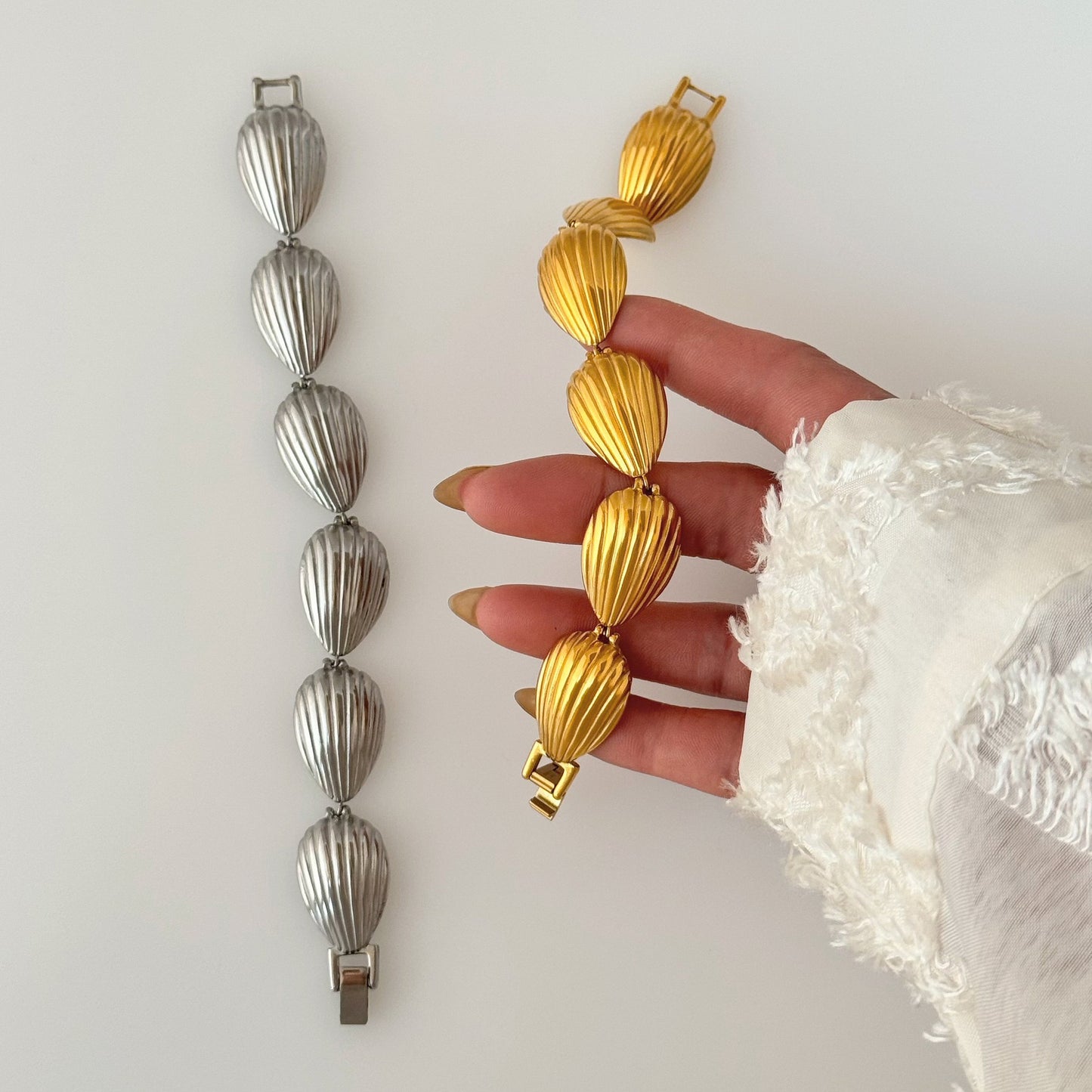 Shell bracelets