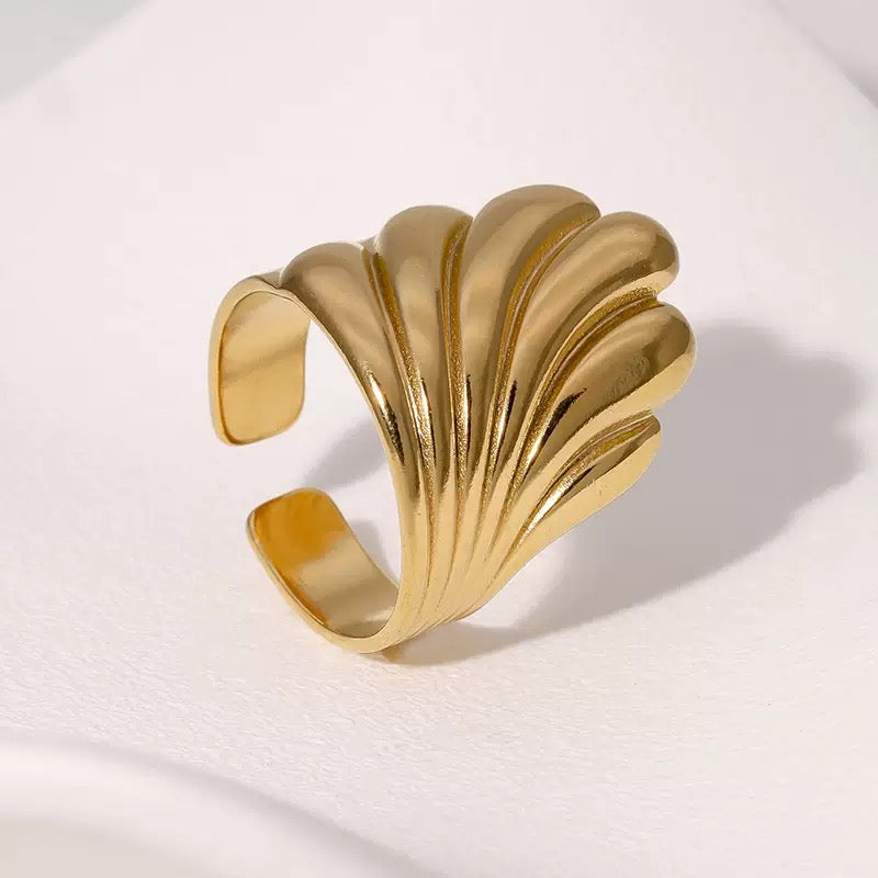 Ursula Good plated open rings