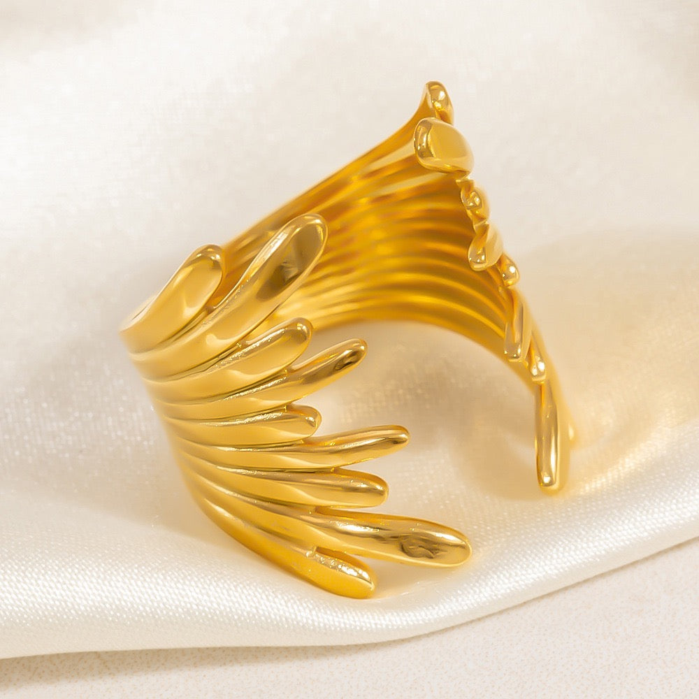 Ursula Good plated open rings