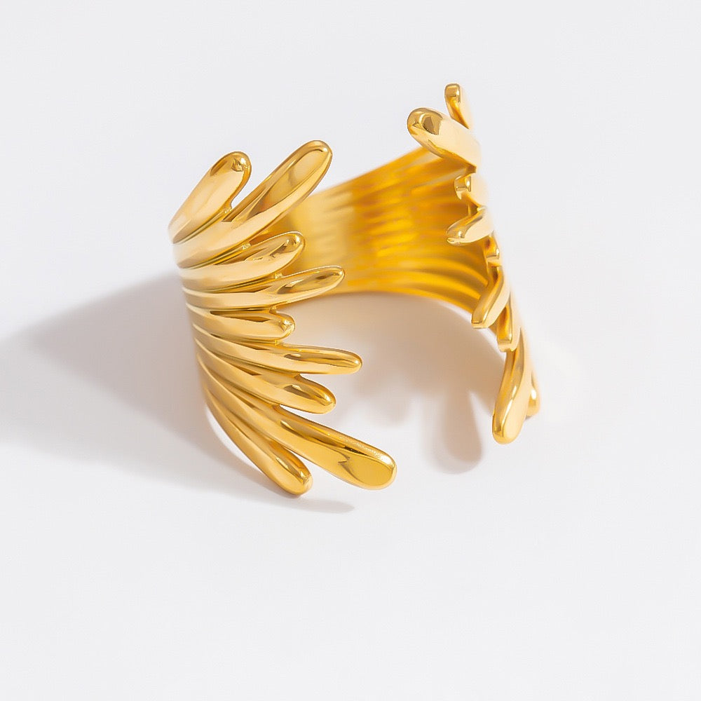 Ursula Good plated open rings