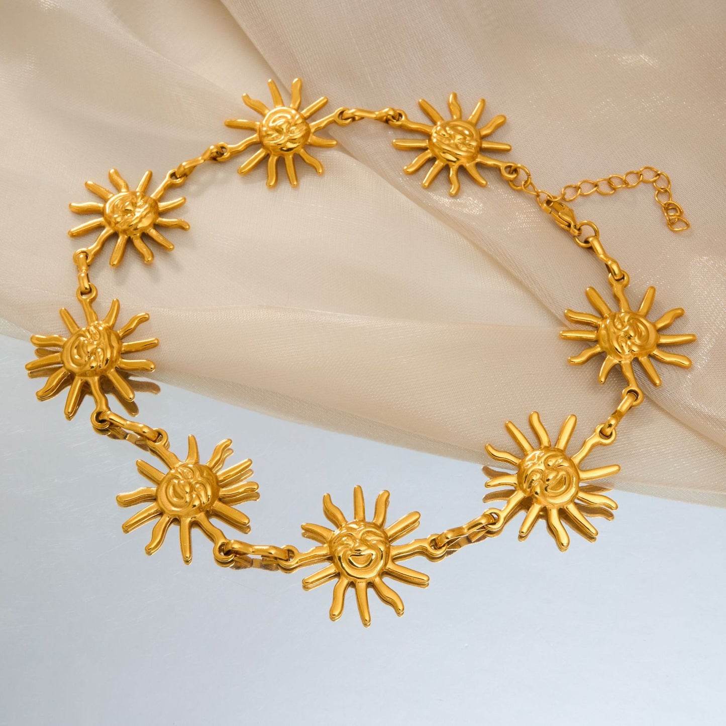 Sunny day statement necklace