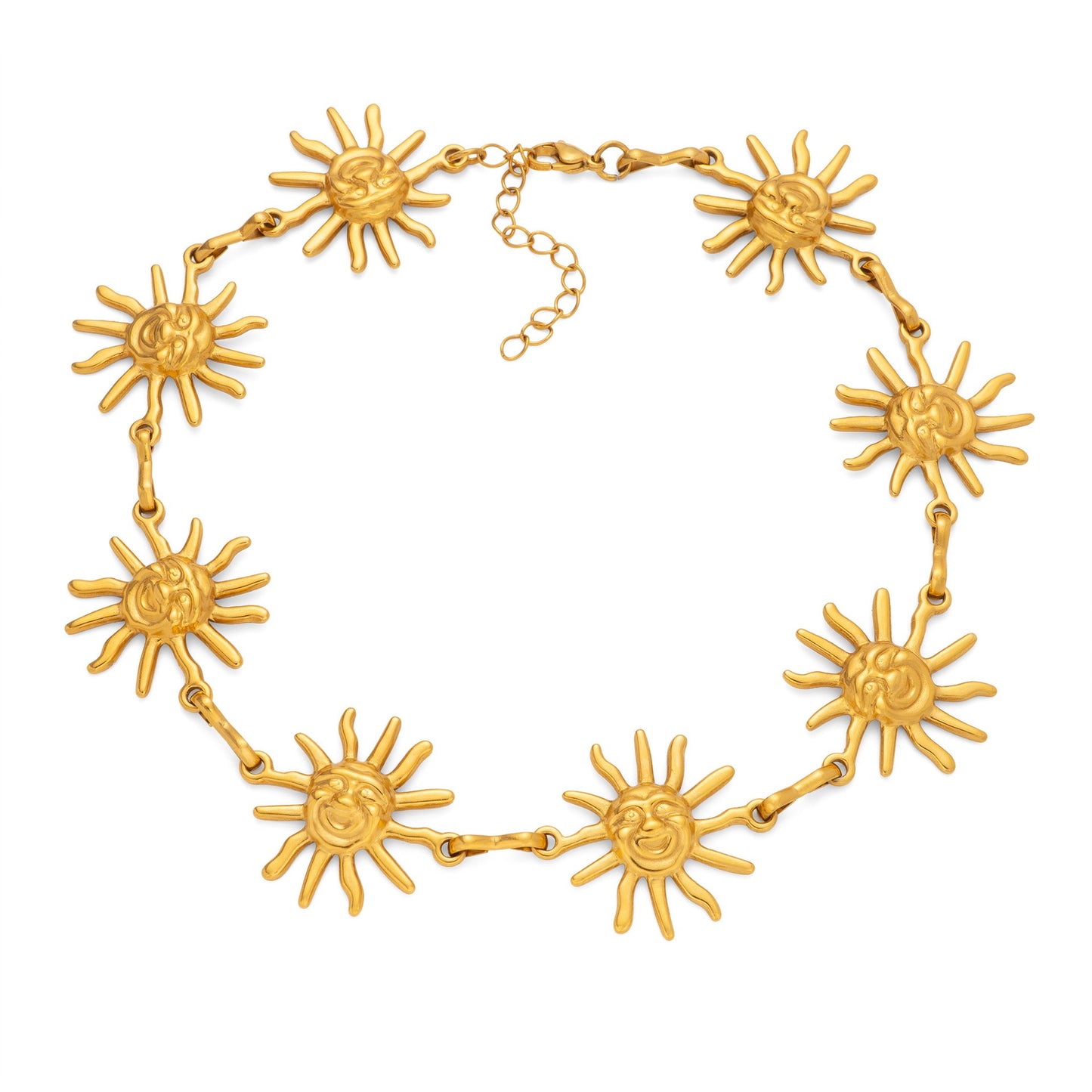 Sunny day statement necklace