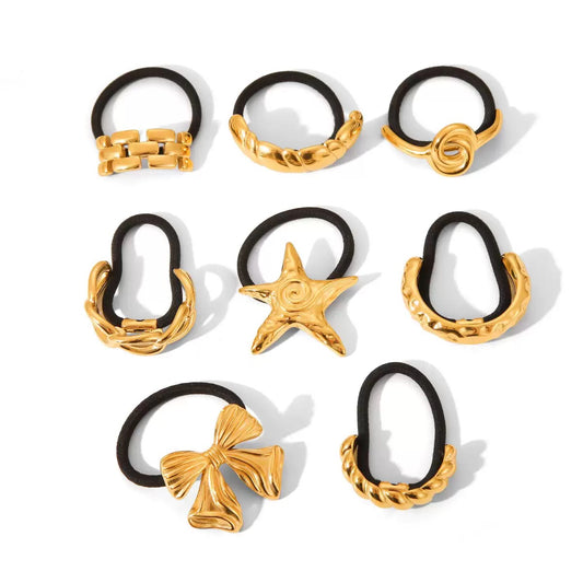 Bondi summer hair ties