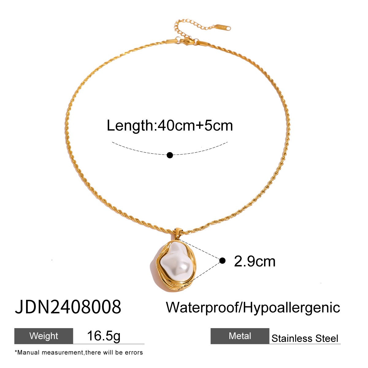 Statement pearly set