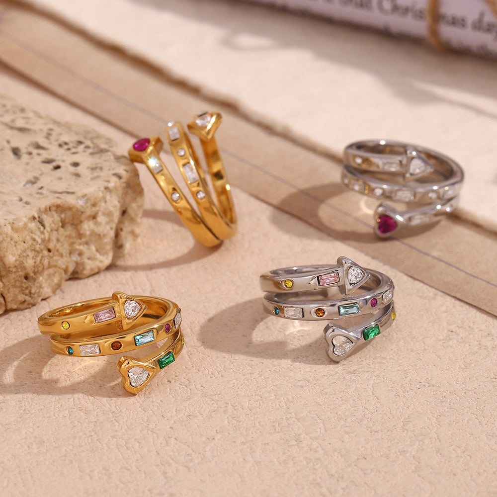 Jones Hearty color rings